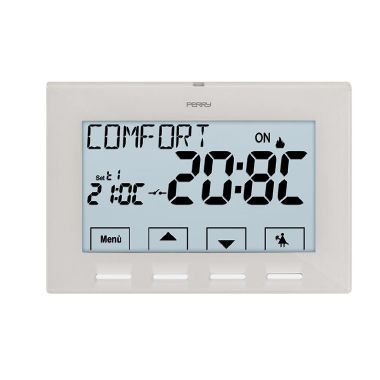 Termostato digitale a parete 230V serie NEXT bianco product photo Photo 01 3XL