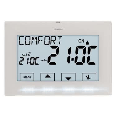 Termostato digitale a parete 230V serie NEXT bianco product photo Photo 03 3XL