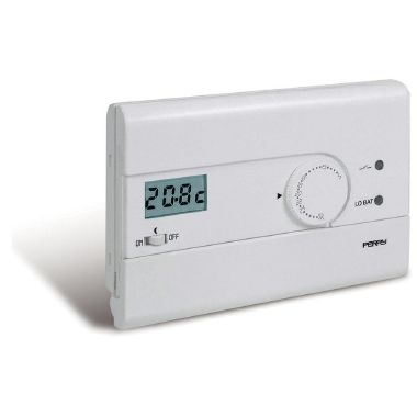 Termostato digitale 3V serie “SLIM” con comando EST/OFF/INV colore bianco product photo Photo 01 3XL