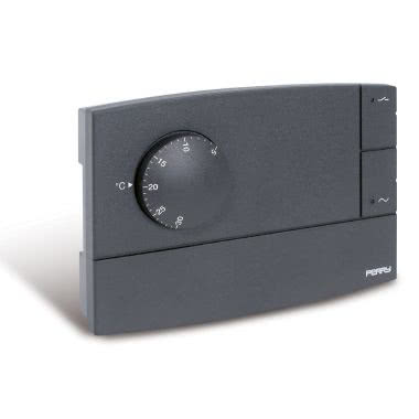 Termostato elettronico serie “ZEFIRO” con spia colore antracite product photo Photo 03 3XL