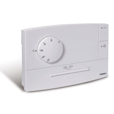 Termostato elettronico serie “ZEFIRO” con comando ON/OFF colore bianco product photo Photo 04 3XL
