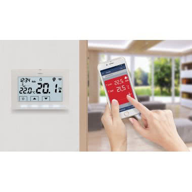 Cronotermostato settimanale Wi-Fi da parete 230V serie NEXT WIFI product photo Photo 03 3XL