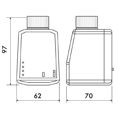 Valvola elettronica per termosifoni con ricetrasmettitore radio 868.35MHz colore bianco product photo Photo 02 3XL