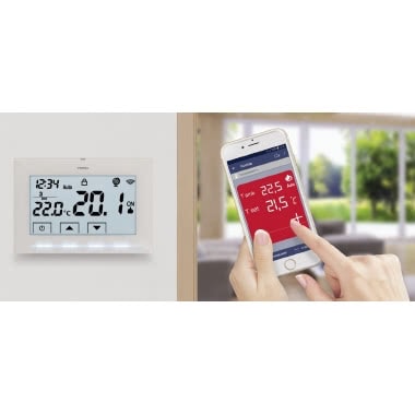 Cronotermostato settimanale Wi-Fi da parete 230V serie NEXT WIFI product photo Photo 02 3XL