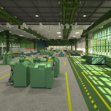 Ledinaire Proiettore Industriale - Power supply unit - Beam angle 90&deg; - 90&deg; - Colore: Dark gray - Connessione: Unit&agrave; di connessione 3 poli product photo Photo 04 3XL