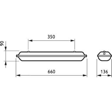 2 pcs - MASTER TL-D - 18 W - Elettronico alta frequenza - Colore: Grigio GR - Connessione: Morsettiera con connettori a vite SI 3 poli product photo Photo 02 3XL