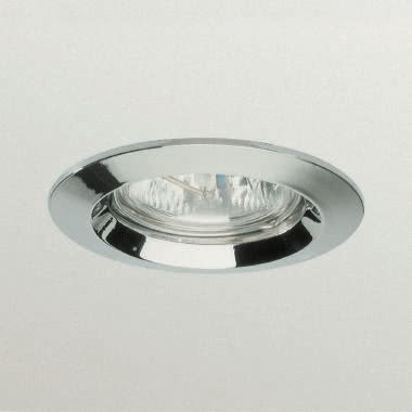 1 pc - MASTER Line ES 50 mm - 45 W - 12 V - con staffe BR - Cromo CR - Colore: Cromo CR product photo Photo 01 3XL
