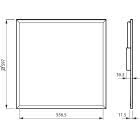 Power supply unit - Colore: Bianco RAL 9003 - Connessione: Connettore a pressione 2 poli product photo