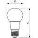 CorePro LEDbulb - LED-lamp/Multi-LED - Classe di efficienza energetica (ELL): A+ - Temperatura di colore correlata (Nom): 3000 K product photo Photo 02 2XS