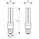 MASTER PL-Electronic - Compact fluorescent lamp with integrated ballast - Classe di efficienza energetica (ELL): A product photo Photo 03 2XS