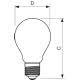 Classic filament LEDbulbs - LED-lamp/Multi-LED - Classe di efficienza energetica (ELL): A++ - Temperatura di colore correlata (Nom): 2700 K product photo Photo 02 2XS