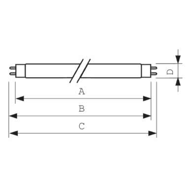 MASTER TL-D Super 80 - Fluorescent lamp - Potenza: 15 W - Classe di efficienza energetica (ELL): B - Temperatura di colore correlata (Nom): 3000 K product photo Photo 03 3XL