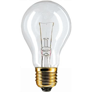 Bassa Tensione A60 - Standard-shaped incandescent lamp - Classe di efficienza energetica (ELL): D - Temperatura di colore correlata (Nom): 2700 K product photo Photo 01 3XL