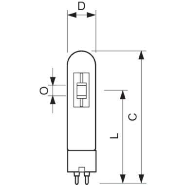 MASTERColour CDM-TP - Halogen metal halide lamp without reflector - Potenza: 150.0 W - Classe di efficienza energetica (ELL): A+ product photo Photo 03 3XL