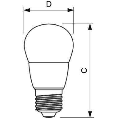 CorePro LEDcandle - LED-lamp/Multi-LED - Classe di efficienza energetica (ELL): A+ - Temperatura di colore correlata (Nom): 2700 K product photo Photo 03 3XL