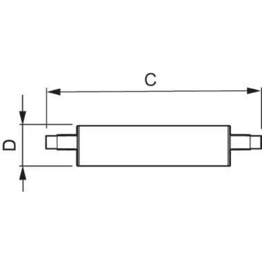 CorePro LEDlinear MV - LED-lamp/Multi-LED - Classe di efficienza energetica (ELL): A++ - Temperatura di colore correlata (Nom): 3000 K product photo Photo 03 3XL