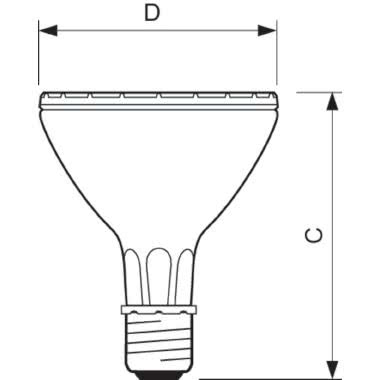 MASTERColour CDM-R Elite - Halogen metal halide reflector lamp - Potenza: 35 W - Classe di efficienza energetica (ELL): A product photo Photo 03 3XL