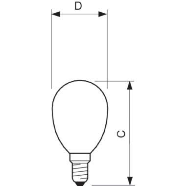 Lampadine a filamento Classic LED a sfera e oliva - LED-lamp/Multi-LED - Classe di efficienza energetica (ELL): A++ product photo Photo 03 3XL