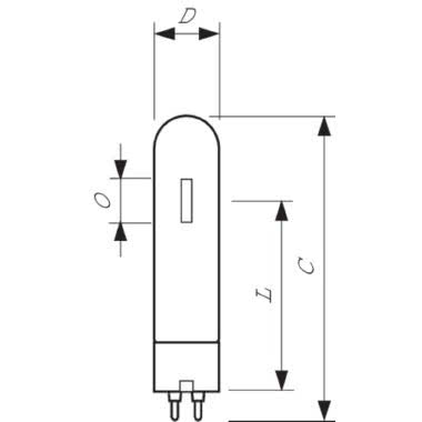 MASTER SDW-T - High pressure sodium-vapour lamp - Potenza: 100.0 W - Classe di efficienza energetica (ELL): B - Temperatura di colore correlata (Nom): product photo Photo 03 3XL