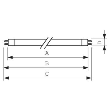 MASTER TL5 HO (High Output) - Fluorescent lamp - Potenza: 49.0 W - Classe di efficienza energetica (ELL): A+ product photo Photo 03 3XL