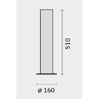 Prisma PALO JOKER LINE 4 H510 GRIGIO METALLIZZATO product photo Photo 01 3XL