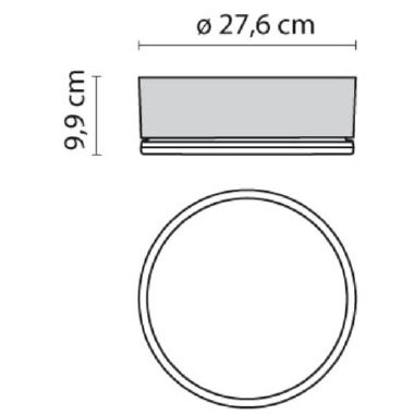 Prisma DROP 28 BIANCO product photo Photo 03 3XL