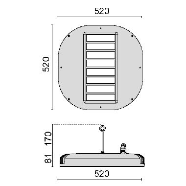 Prisma KOA BASIC MAXI 252SMD-40K-94/185W product photo Photo 04 3XL