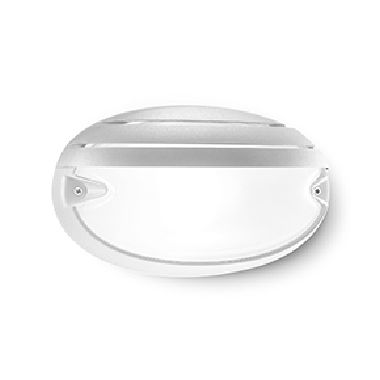 Prisma PLAFONIERA PARETE/SOFFITTO CHIP OVALE 25/GRILL LED ES 10W 4000K 2500M BIA product photo Photo 01 3XL
