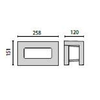 Prisma LAMPADA DA PARETE/PALO PACK R SPLIT 1X23W GRIGIO product photo Photo 02 3XL