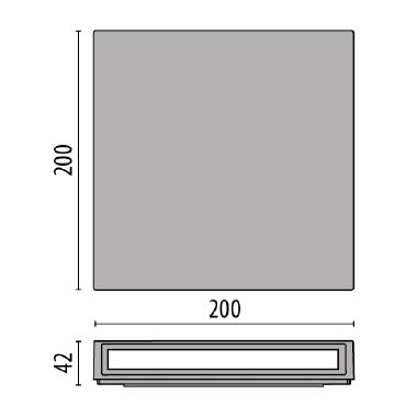 Prisma MIMIK 20 FLAT BI 24W 3000K GR94 product photo Photo 08 3XL