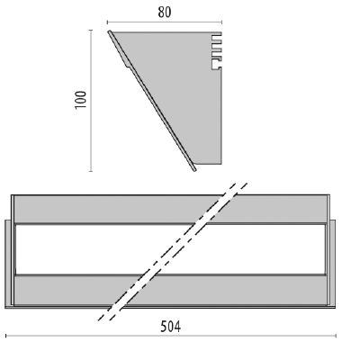 Prisma OMBRA 500 ELL 20W 3000K product photo Photo 03 3XL