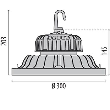 Prisma A100 C/EW 840 WH-RAL9010 product photo Photo 03 3XL