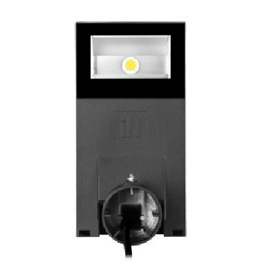 Faro LED per illuminazione stradale SPIDER+ POST 37/51W 3000K ottica asimmetrica extra diffondente nero product photo Photo 04 3XL
