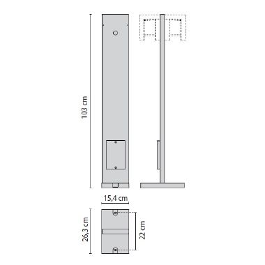 Prisma PALO PACK Q H.1000 BIANCO product photo Photo 01 3XL
