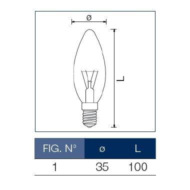 EXC OLIVA 230V 40W E14 CH product photo Photo 02 3XL