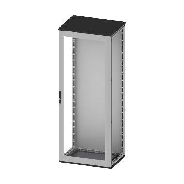 Armadio componibile CQE, dimensioni 1800 x 800 x 300 mm (AxLxP), porta trasparente product photo Photo 01 3XL