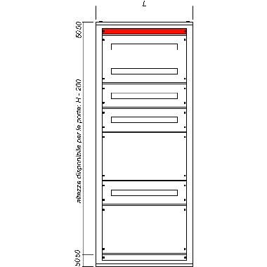 Pannelli di compensazione, larghezza 800 mm, confezione 2 pezzi product photo Photo 01 3XL