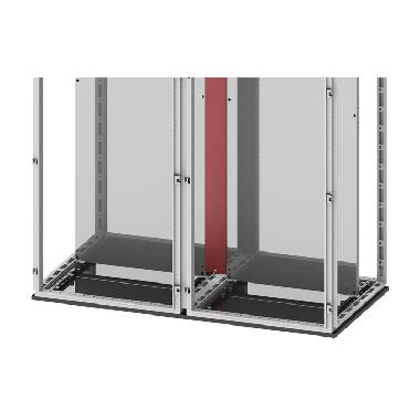 Piastra unione per pannelli di cablaggio a inserimento frontale per armadi CQE, altezza 2200 mm product photo Photo 01 3XL