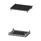 Kit tetto e base per armadio CQE, misure 600x800 mm product photo