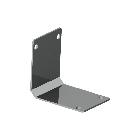 Kit rinforzo unione per armadi CQE, forma a L, confezione 4 pezzi product photo