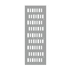 Pannello porta connettori per armadi CQE, dimensioni 2000 x 500 mm (AxL) product photo