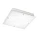 PLAFONIERA QUADRATA VETRO BIANCO product photo Photo 01 2XS