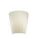 LAMPADA DA PARETE TESSUTO PLISSE' product photo Photo 01 2XS