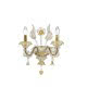 LAMPADA DA PARETE VETRO MURANO IN  STILE REZZONICO product photo Photo 01 2XS