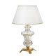 LAMPADA DA TAVOLO IN CRISTALLO CON PARALUME product photo Photo 01 2XS