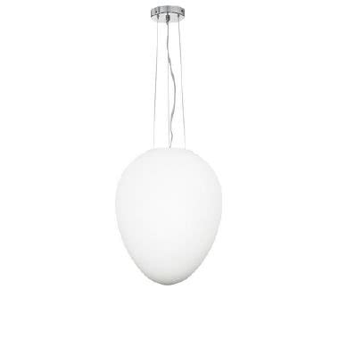 SOSPENSIONE IN VETRO BIANCO product photo Photo 01 3XL