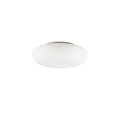 PLAFONIERA IN VETRO BIANCO product photo Photo 01 3XL