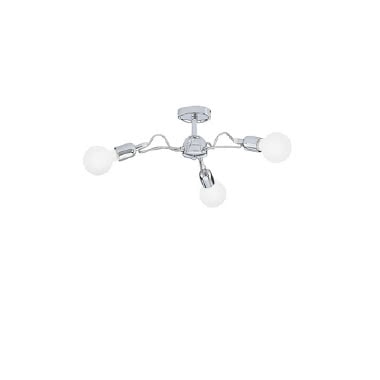 PLAFONIERA IN METALLO CROMATO product photo Photo 01 3XL