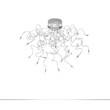 PLAFONIERA IN METALLO 20X8W product photo Photo 01 3XL