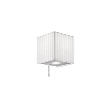 LAMPADA DA PARETE PLISSE' ARANCIO product photo Photo 01 3XL